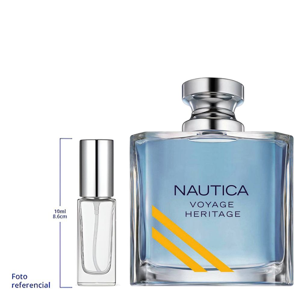 Nautica Voyage Heritage Decant Travel Size Eau De Toilette For Men