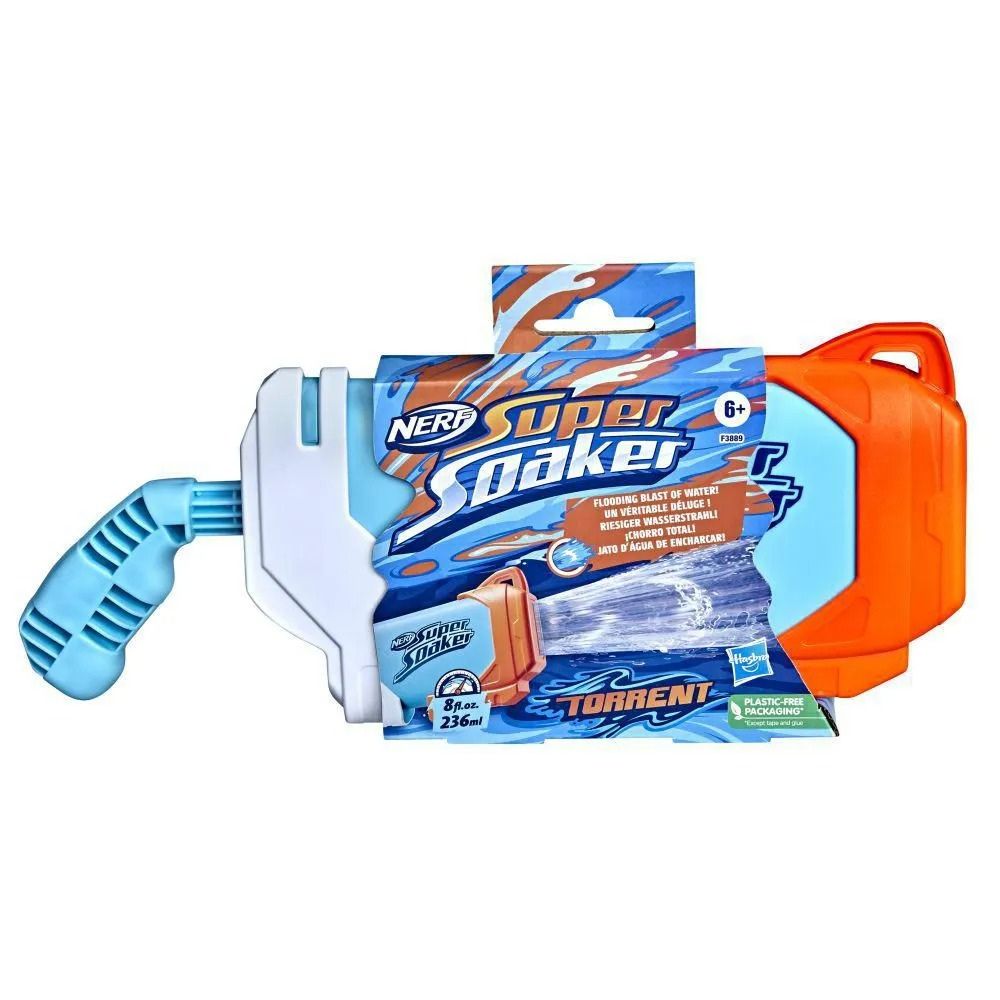 Nerf Super Soaker Pistola De Agua 6+