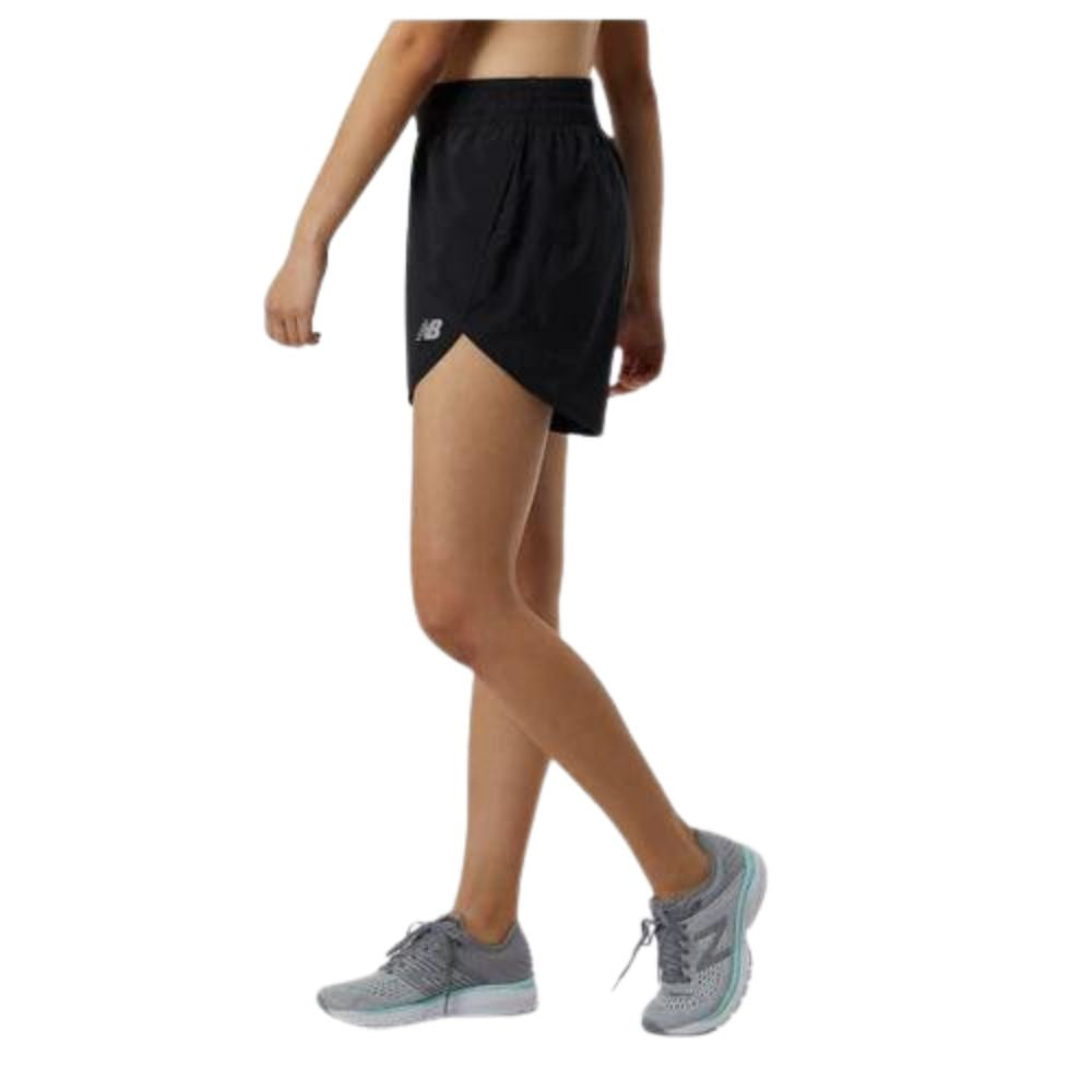 New Balance Short Para Damas De Color Negro