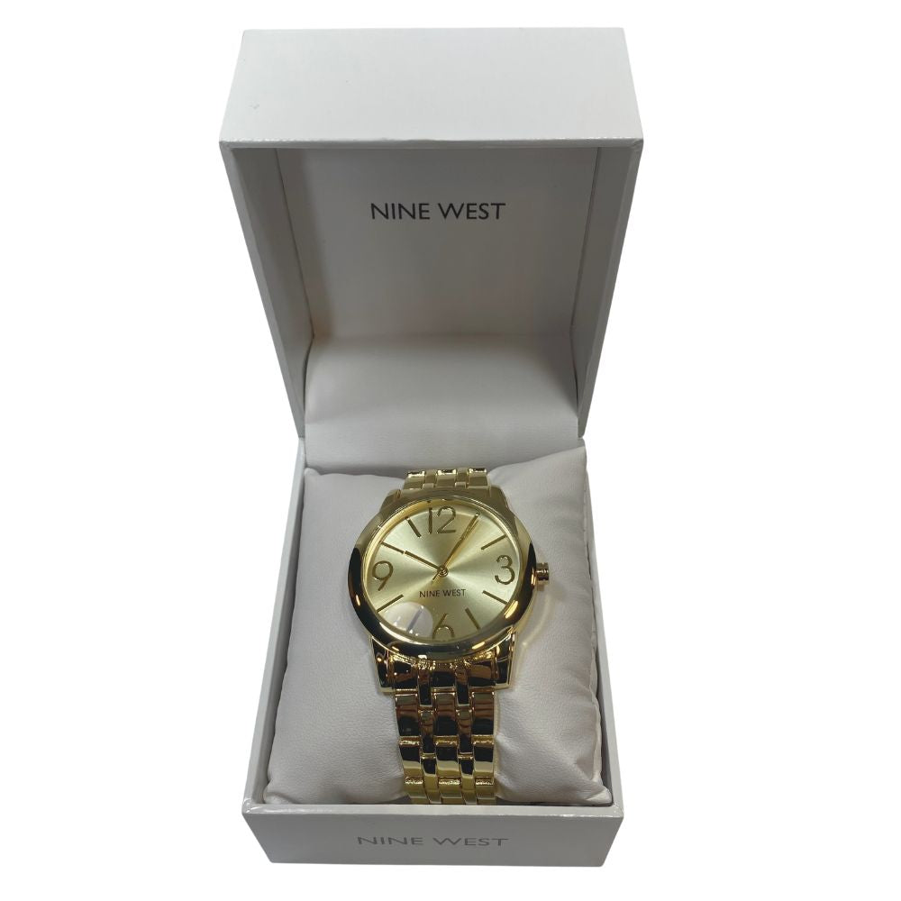 Nine West Reloj Para Damas Golden