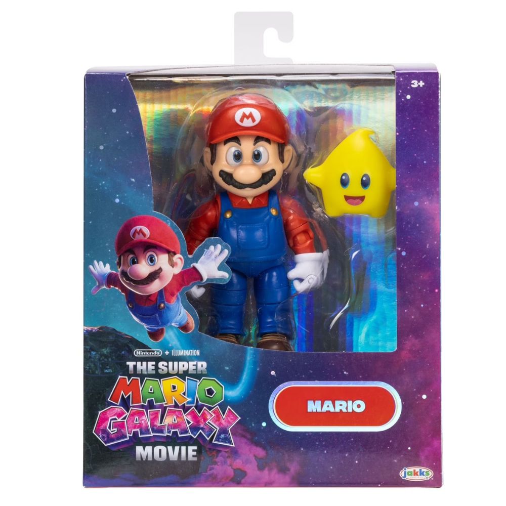 Nintendo Figura Mario The Super Mario Galaxy Movie 3+