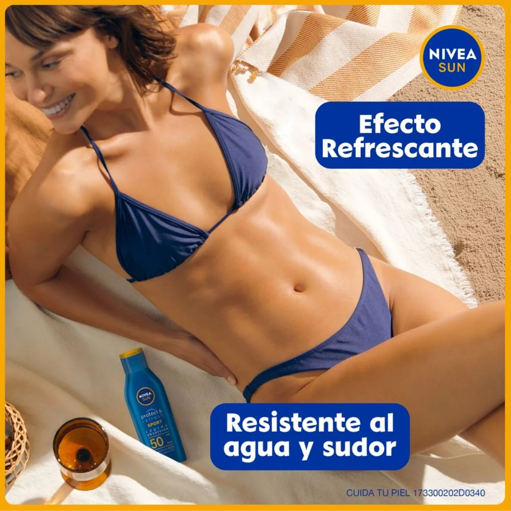 Nivea Sun Protector Solar Protect&Fresh Sport FPS50 200ml