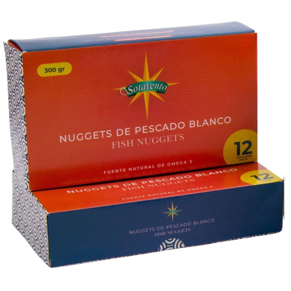 Nuggets de Pescado Blanco Sotavento 12 unidades  300gr