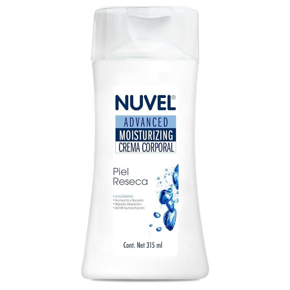 Nuvel Advanced Moisturizing Crema Corporal Colageno "Piel Reseca" 315ml