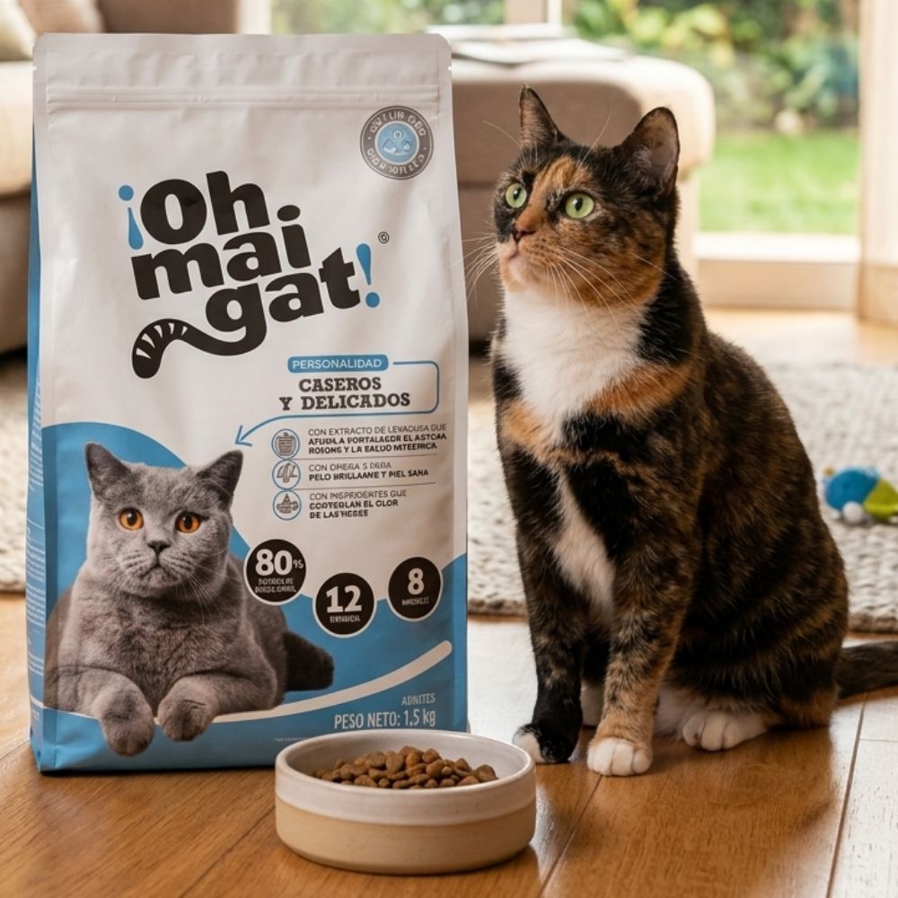 OHMAIGAT alimento para gato nutricion optima 1.5 Kgs