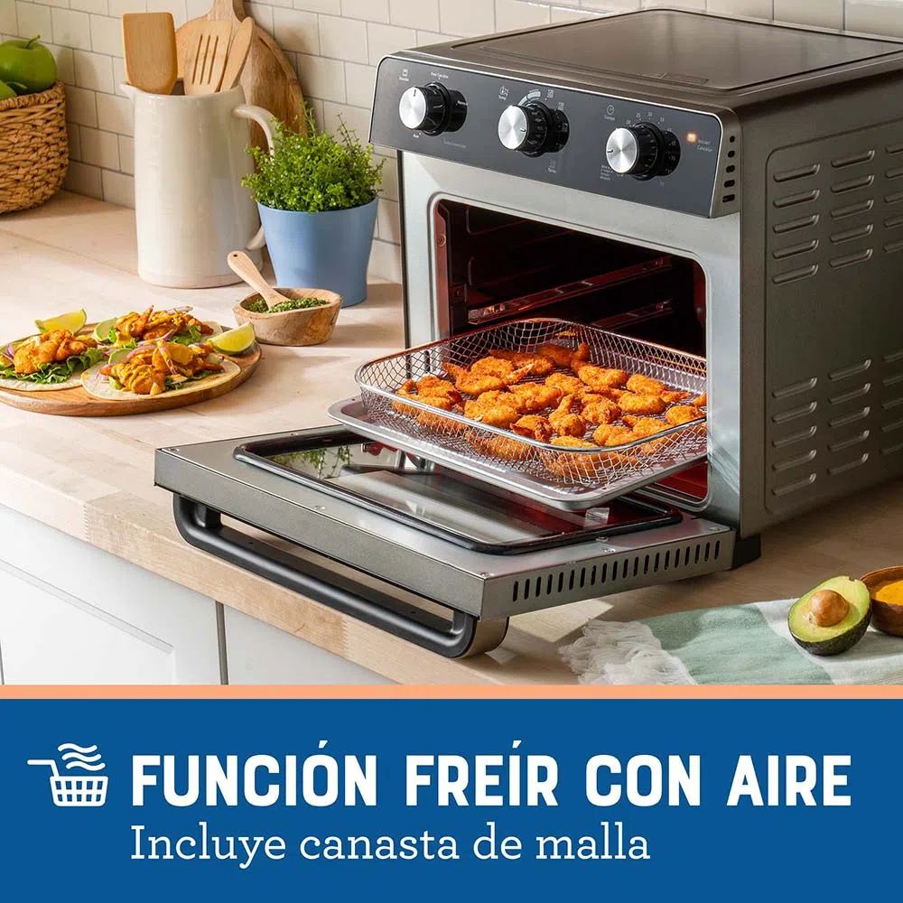 Oster® Horno con Freidora de Aire de 22 Litros