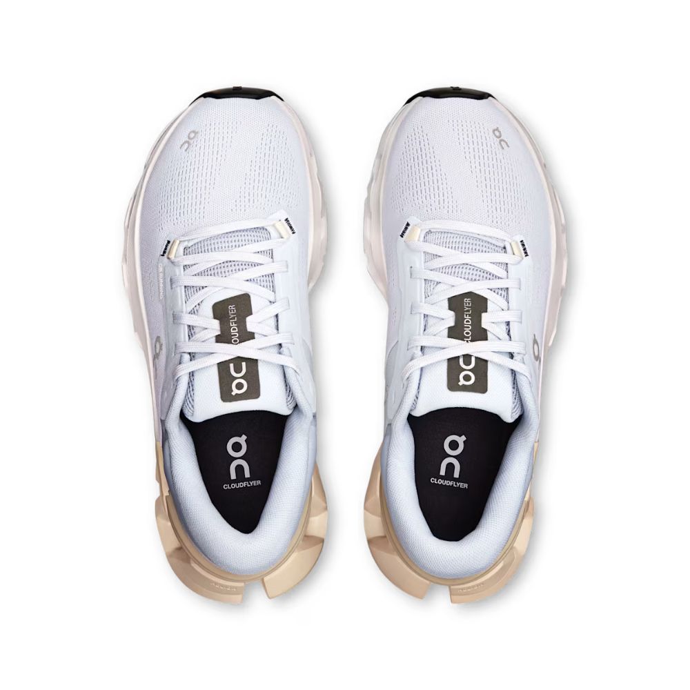 On Running Cloudflyer Artic Cream Zapatos Para Damas