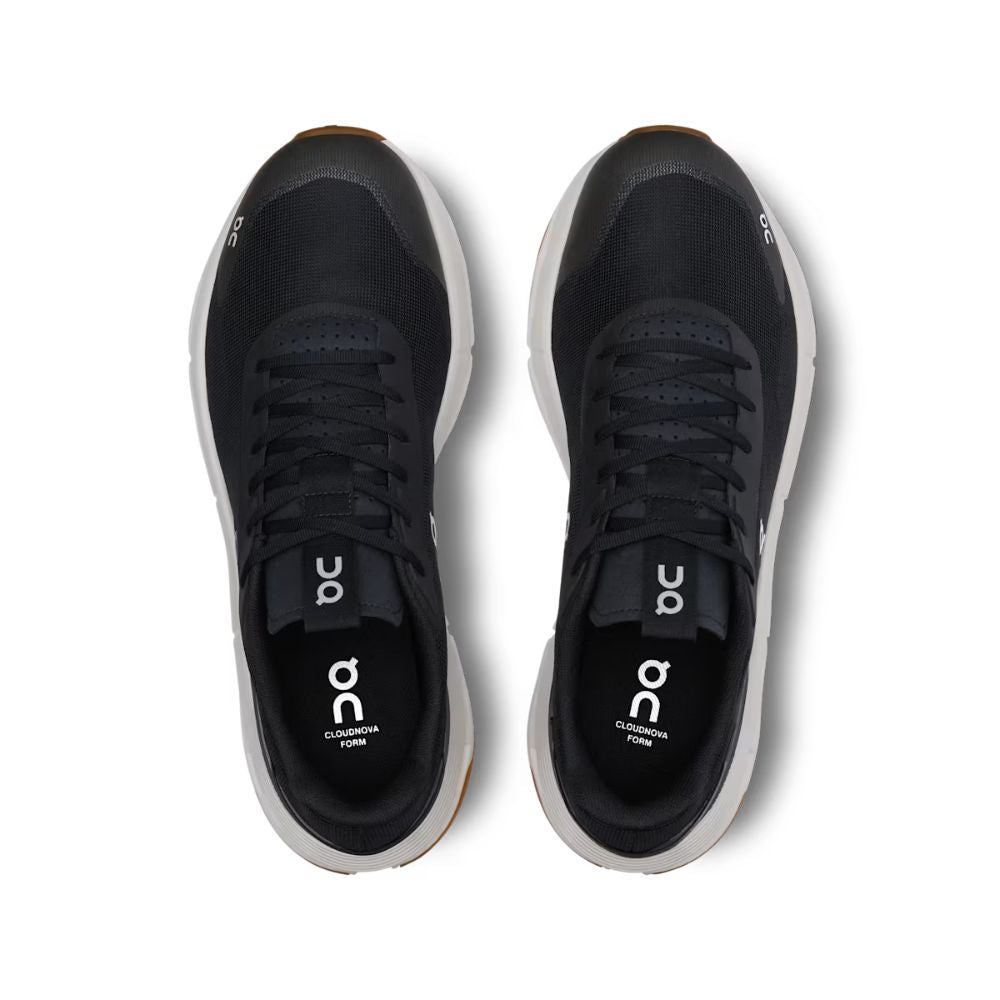 On Running Cloudnova Black Ivory Zapatos Para Caballeros