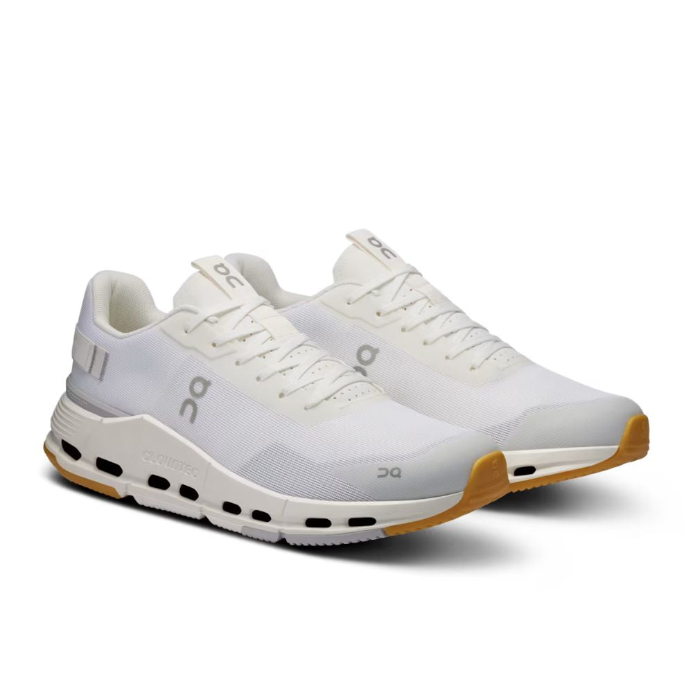 On Running Cloudnova White Ivory Zapatos Para Caballeros