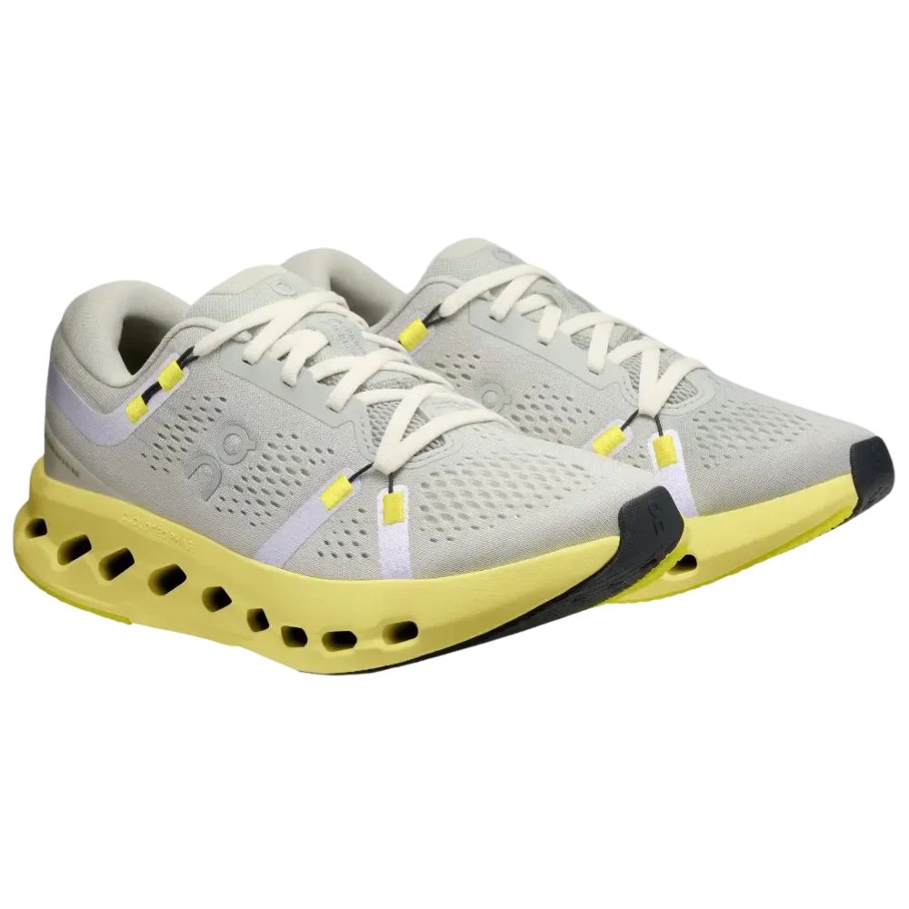 On Zapatos Para Damas Cloudsurfer 2 Glacier Limelight