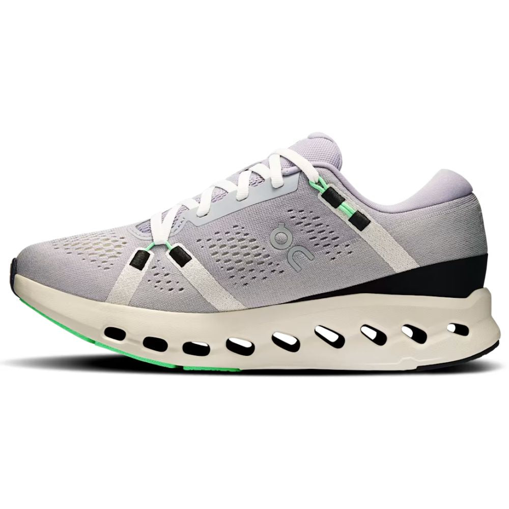 On Zapatos Para Damas Cloudsurfer 2 Lilac Ivory