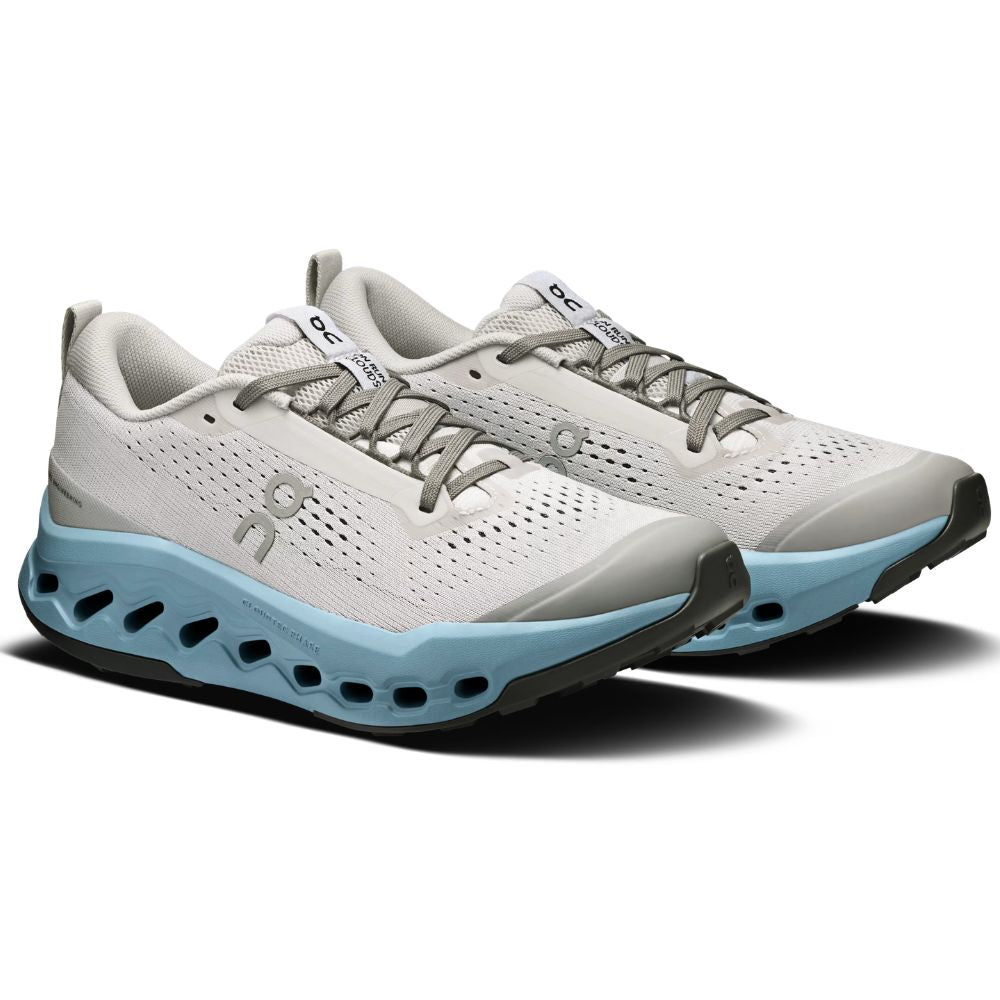 On Zapatos Para Damas Cloudsurfer Trail 2 Glacier Dust