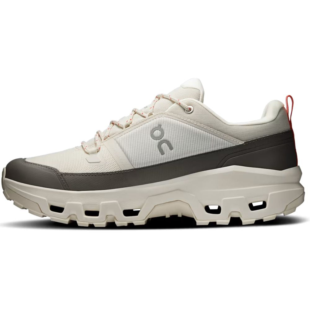 On Zapatos Trail Para Caballeros Cloudrock Low Waterproof Ivory Ivory