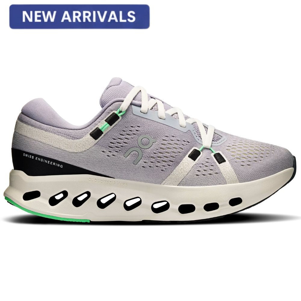 On Zapatos Para Damas Cloudsurfer 2 Lilac Ivory