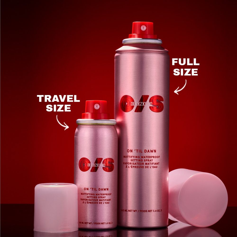 One Size On 'Til Dawn Mattifying Setting Spray Duo