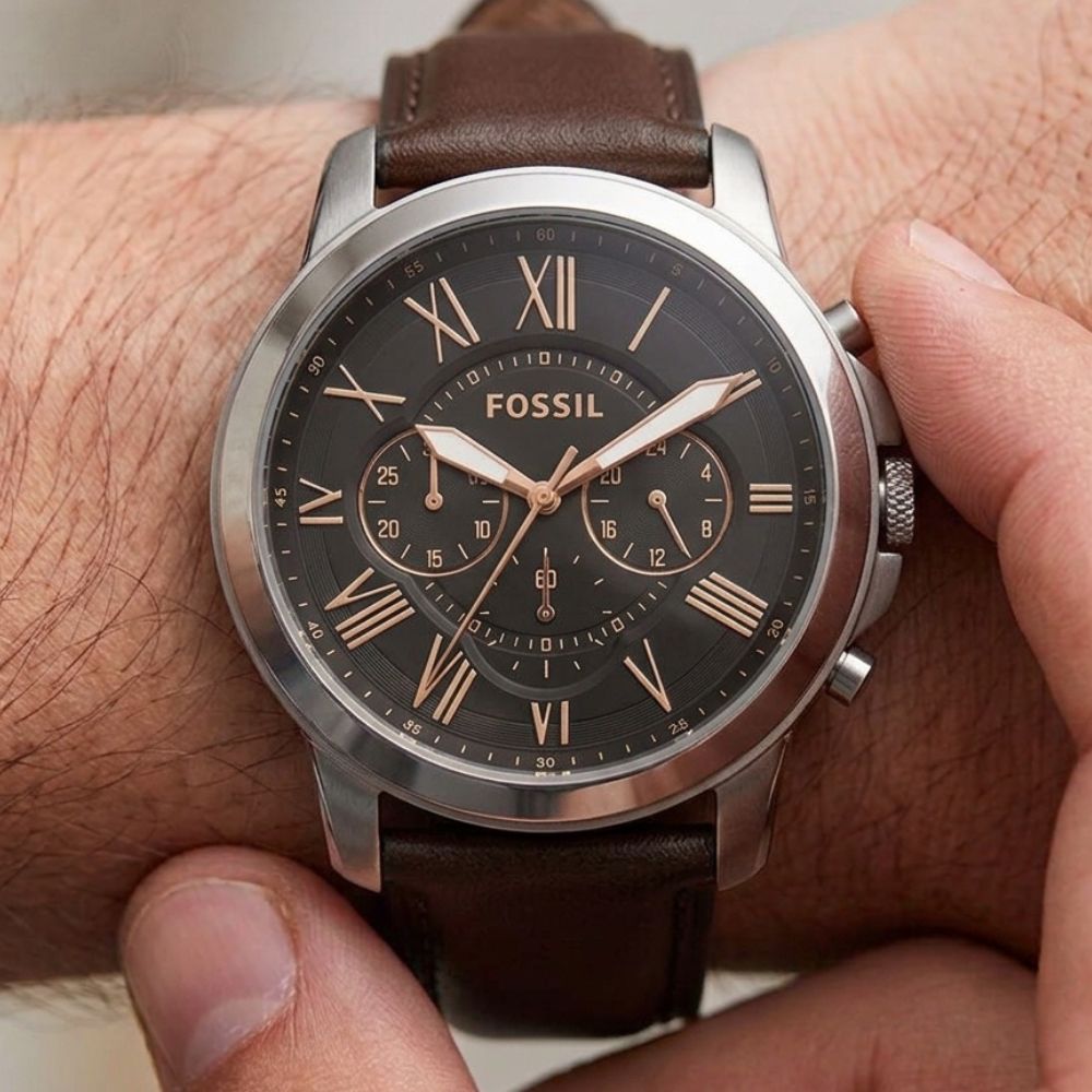 Fossill Reloj Para Caballeros Grant Brown