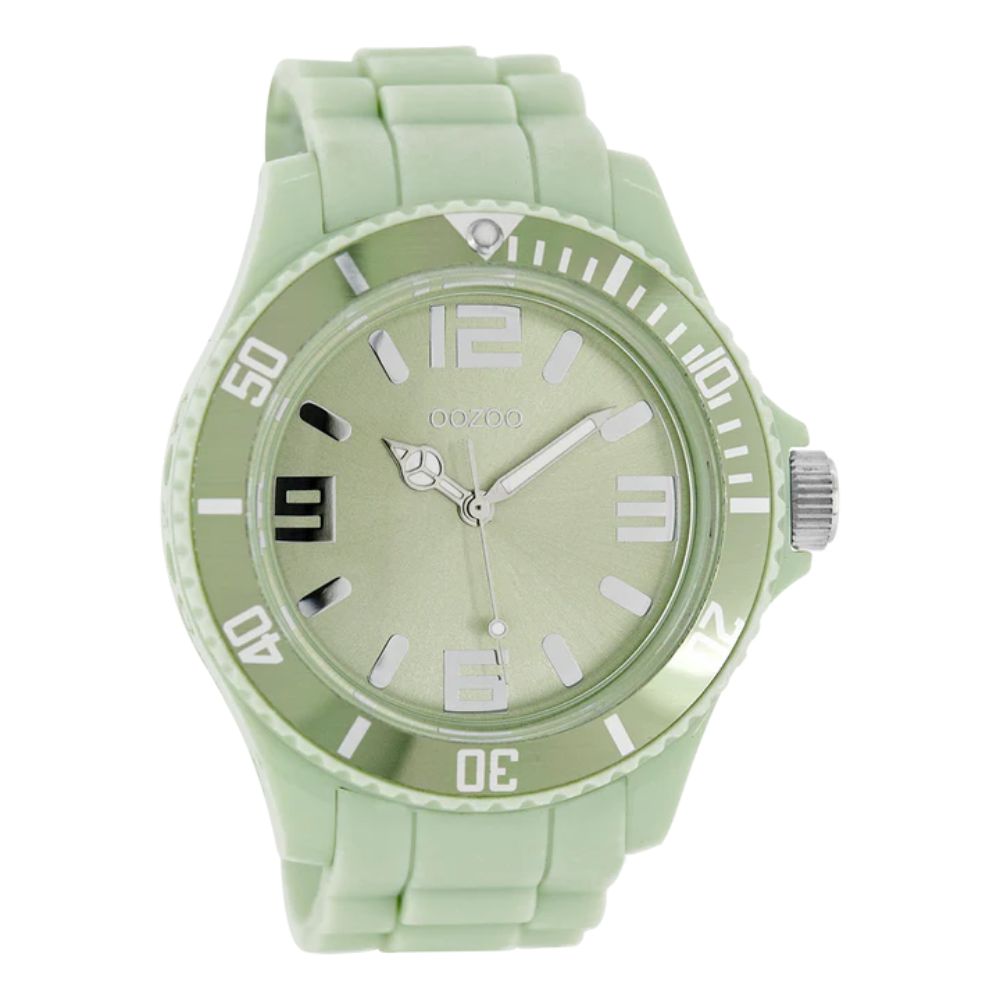 Oozoo Reloj Deportivo Correa De Silicone Para Damas Aqua