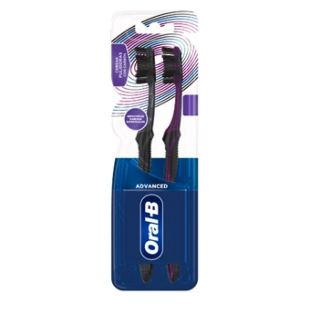 Oral B Cepillo Dental Wales Charcoal 2 Und