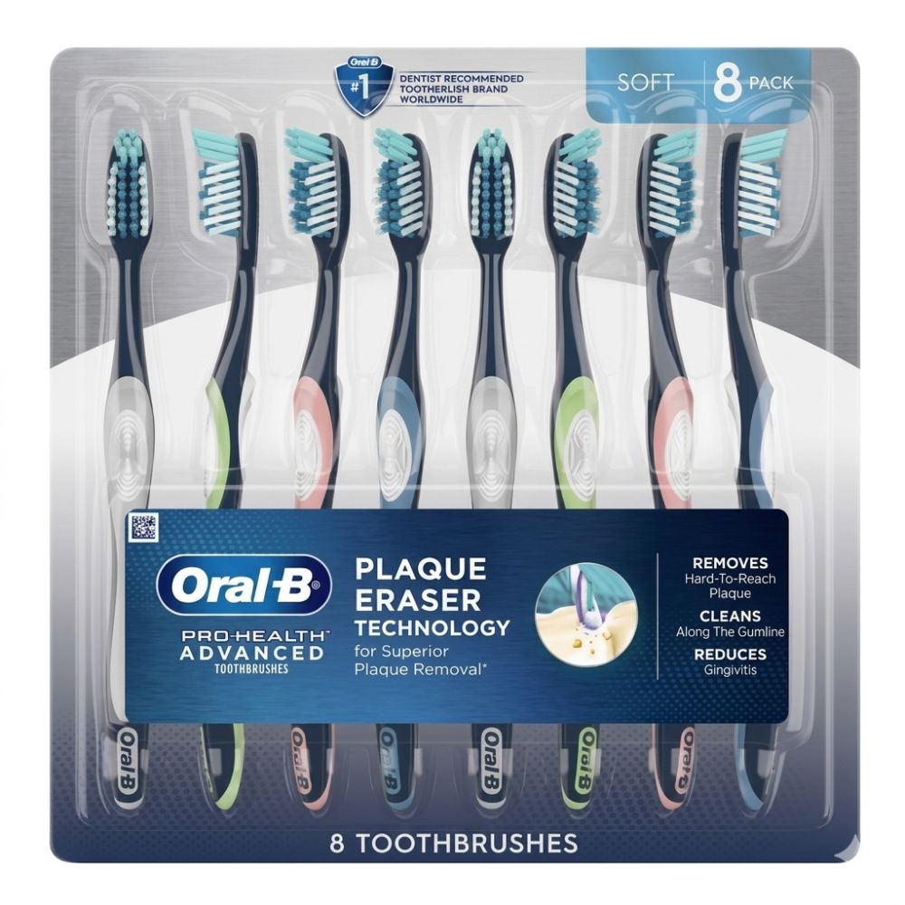 Oral B Set de 8 Cepillos Pro Health Advantage Soft