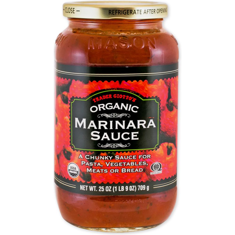 Trader Giottoʹs Organic Marinara Sauce 709gr