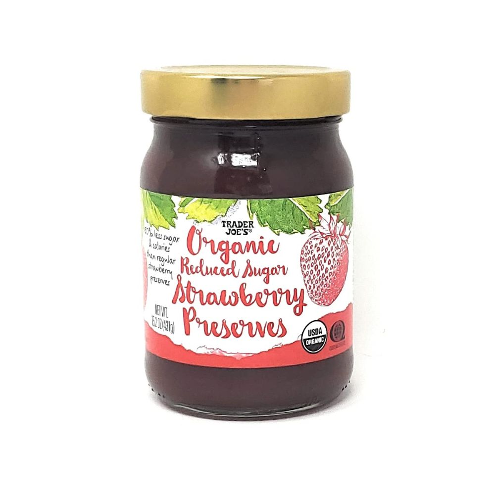 Trader Joe's Organic Mermelada Reduced Sugar Strawberry  431g