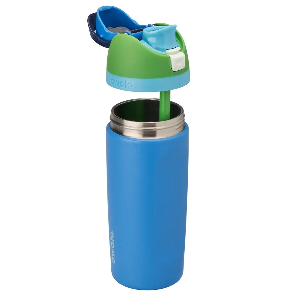 Owala Termo Kids' FreeSip Stainless Steel 16oz Green Machine