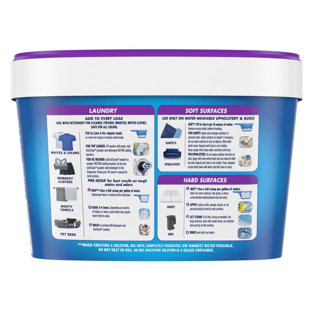 OxiClean Detergente Odor Blasters 1.36kg