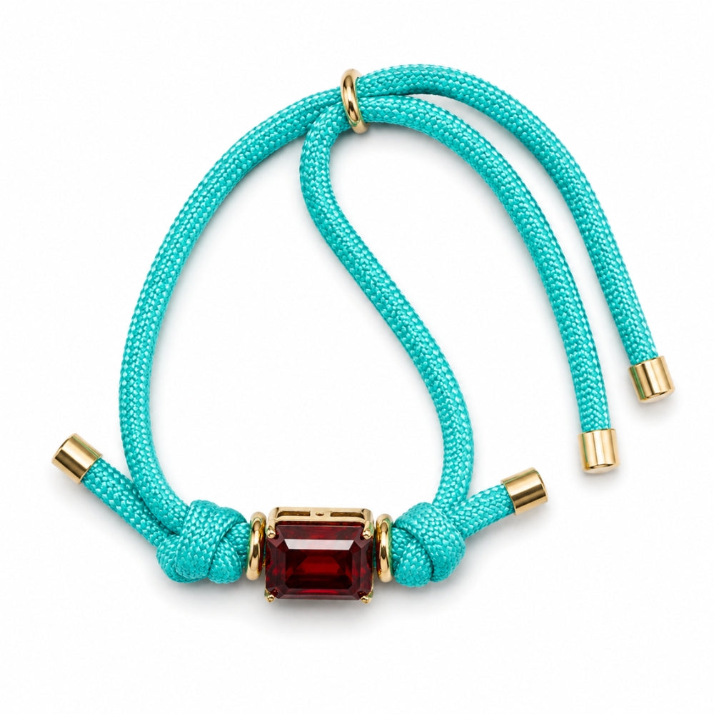 H&Co Pulsera Para Damas Rubi Marina