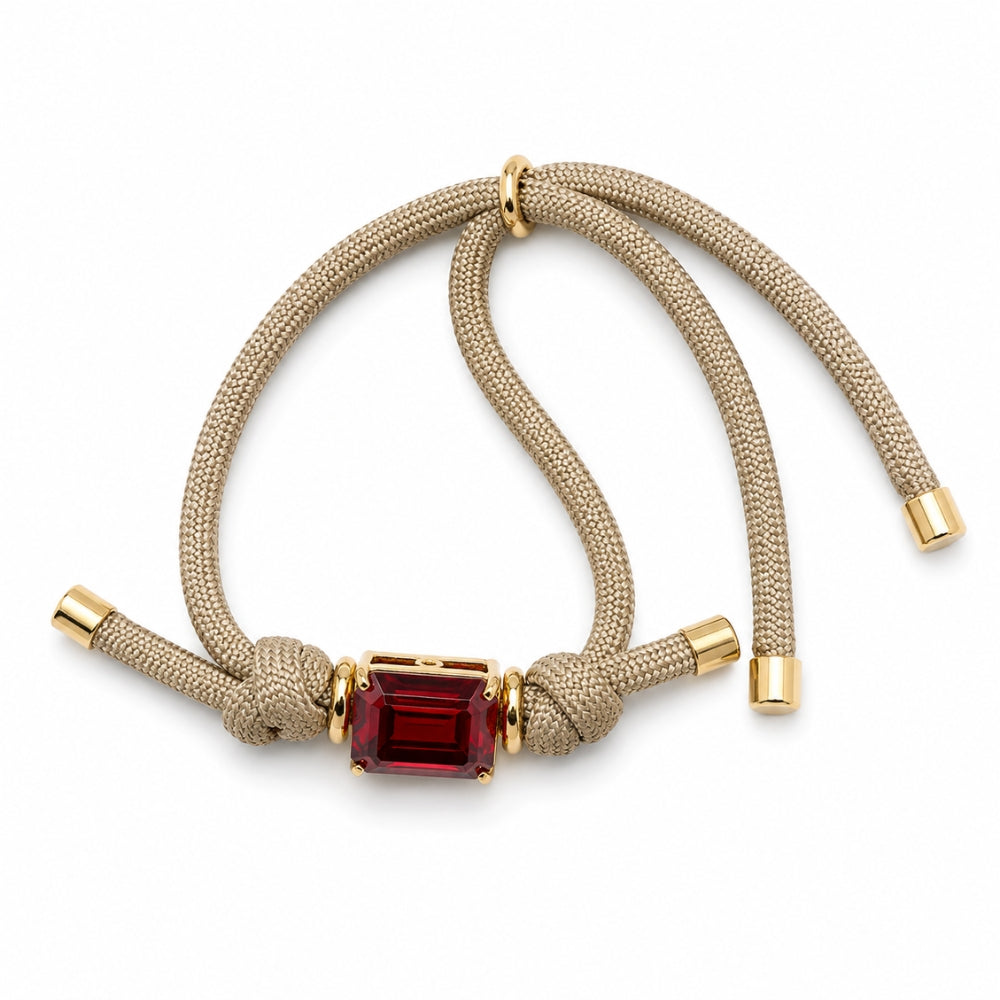 H&Co Pulsera Para Damas Rubi Clasica