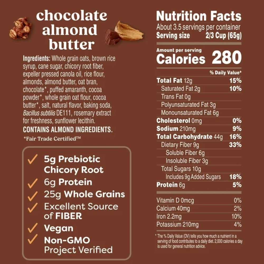 Kashi Gut Health Granola Chocolate Almond Butter 226g