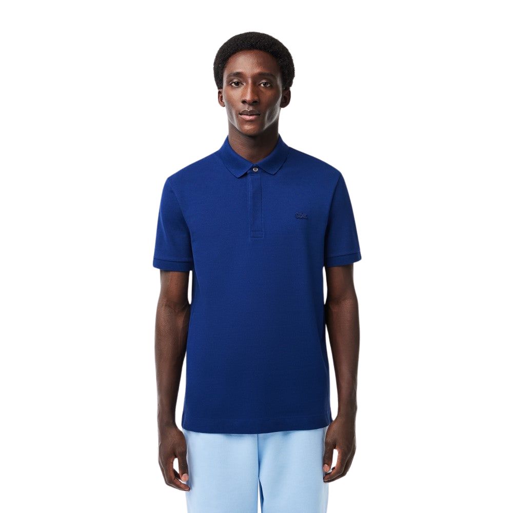 Lacoste Chemise Deluxe Azul Para Caballero