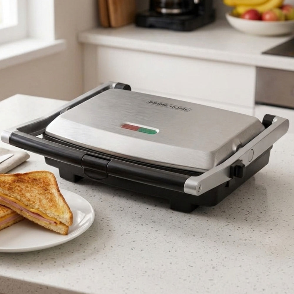 Prime Home Sanduchera Panini Grill 900W