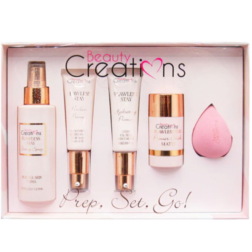 Beauty Creations Prep Set Go! Colección Perfecta Stay Prep y Prime