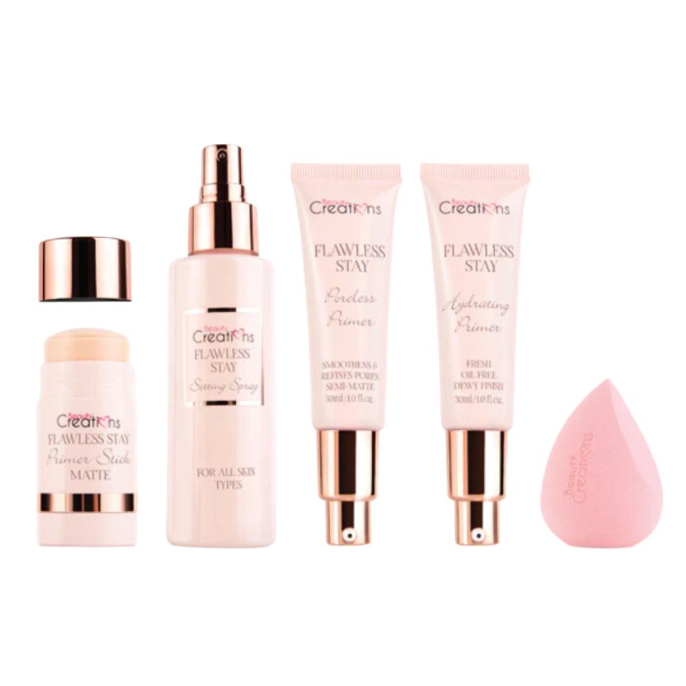 Beauty Creations Prep Set Go! Colección Perfecta Stay Prep y Prime