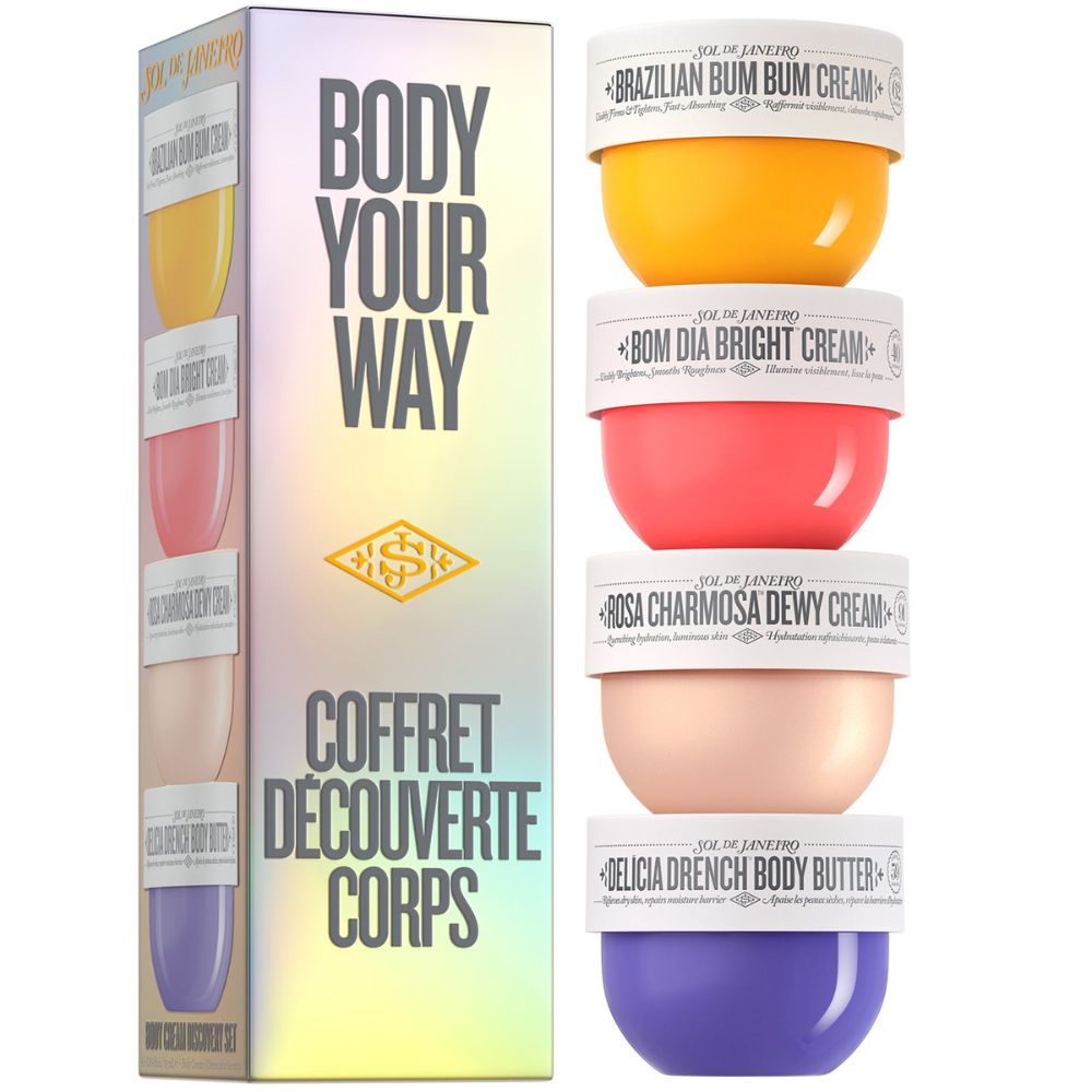 Sol De Janeiro Body Cream Discovery Set 4 Und