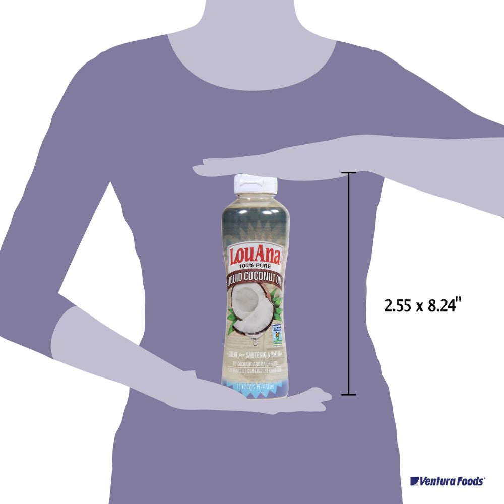 Louana Aceite de Coco 100% Pure Liquid 473ml