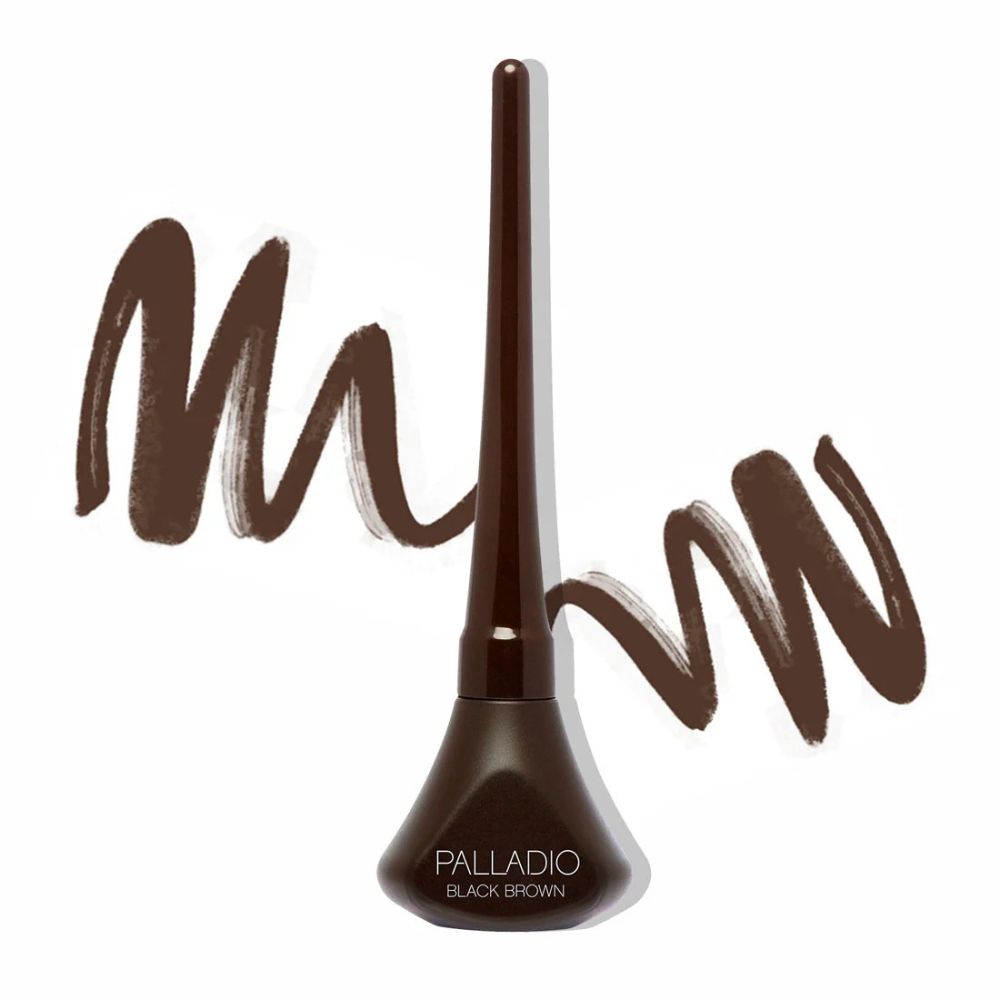 Palladio Delineador De Ojos Líquido Black Brown 3.8ml