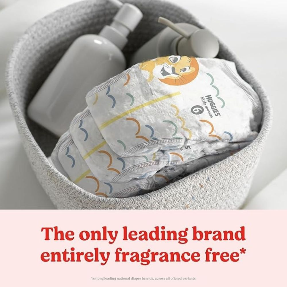 Pañales Huggies Little Movers Talla 6 120 Und