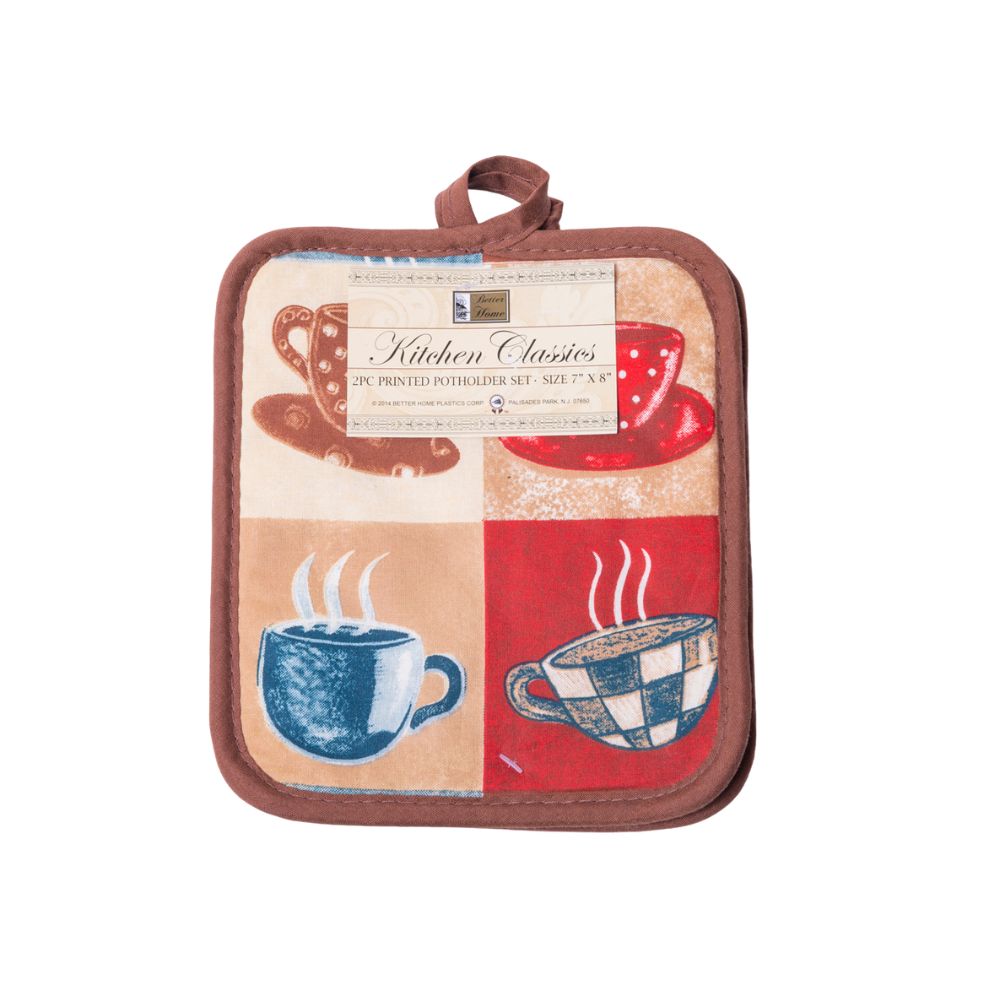 Potholder Set 2 Pieces Kitchen Classics