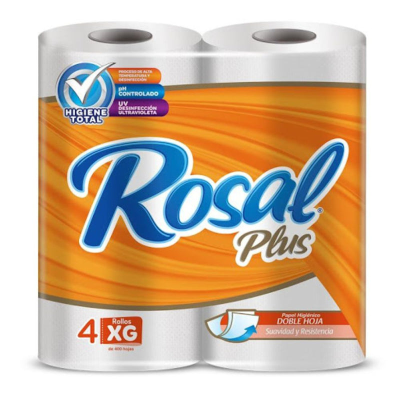 Rosal Plus Papel de Baño 4und XG