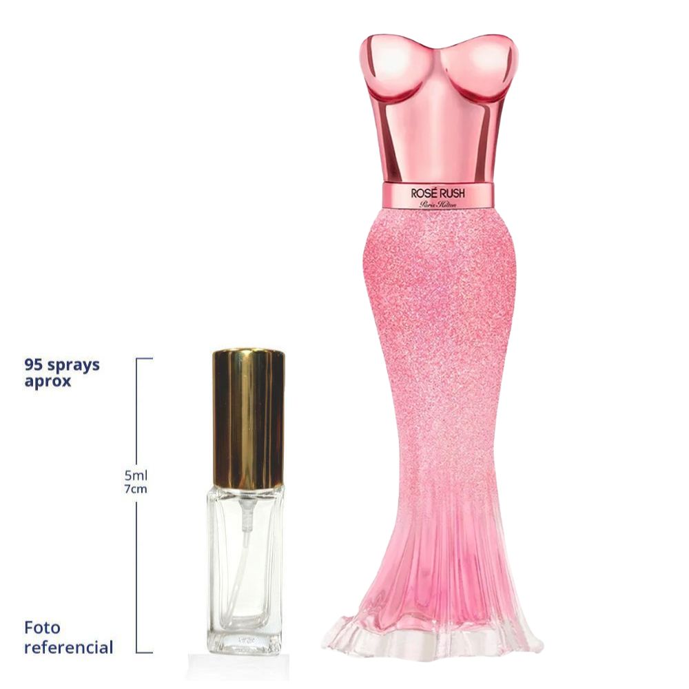 Paris Hilton Rose Rush Decant Travel Size Eau De Parfum For Woman