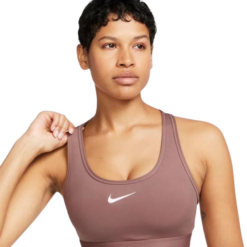 Nike Med Swoosh Sujetador Deportivo para Damas