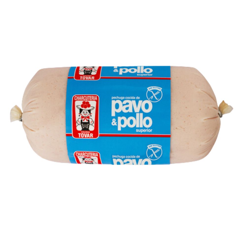 Charcuteria Tovar Pechuga Pavo & Pollo 500gr