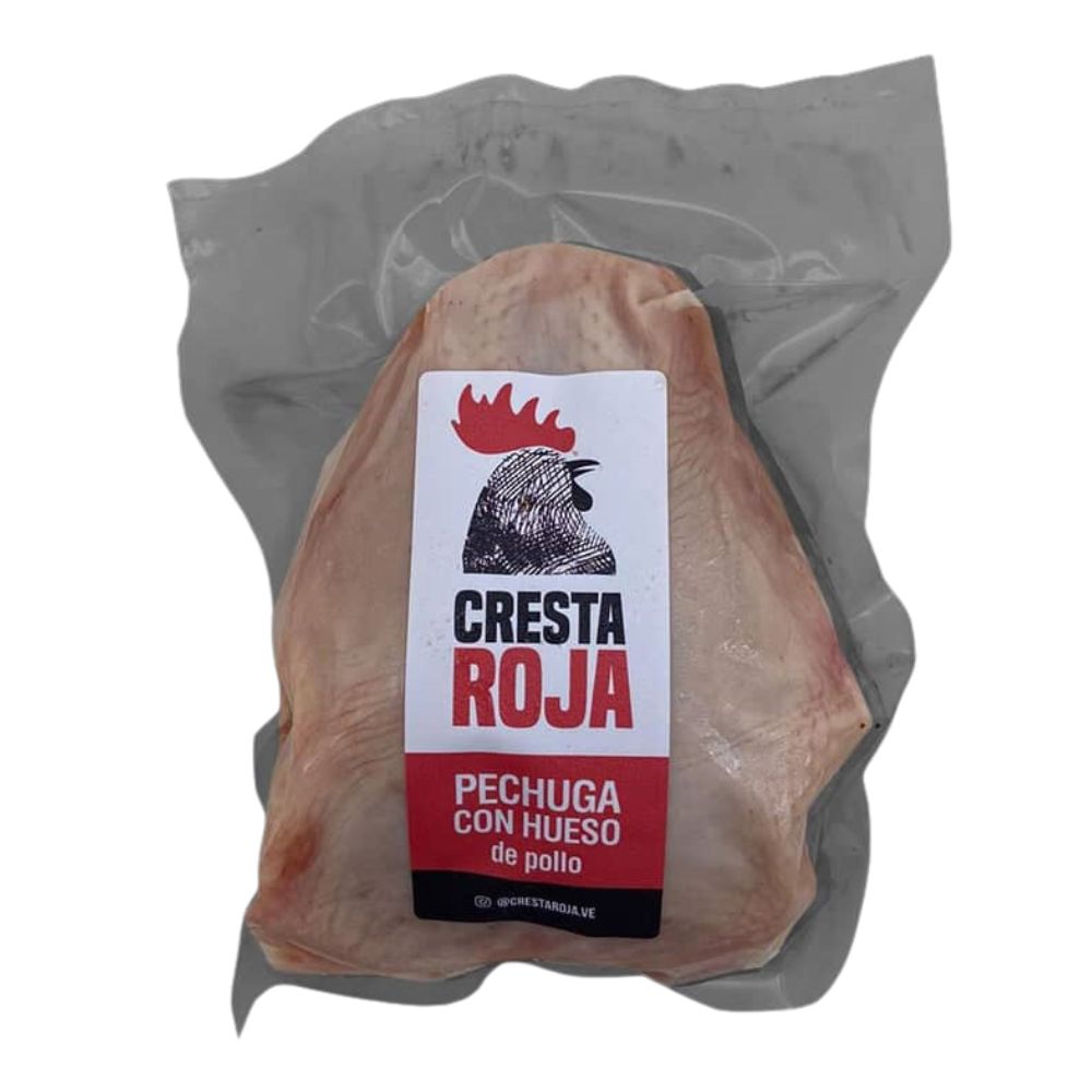 Pechuga de Pollo con Hueso Cresta Roja 3 Opciones