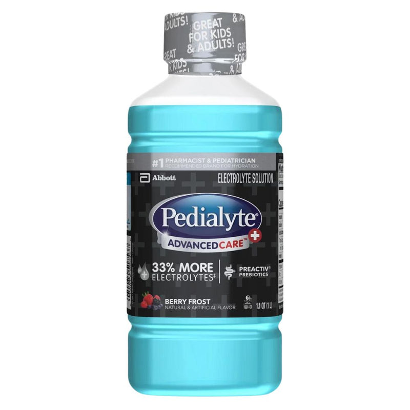 Pedialyte Solucion Hidratante Advanced Care Berry Frost 1Ltro