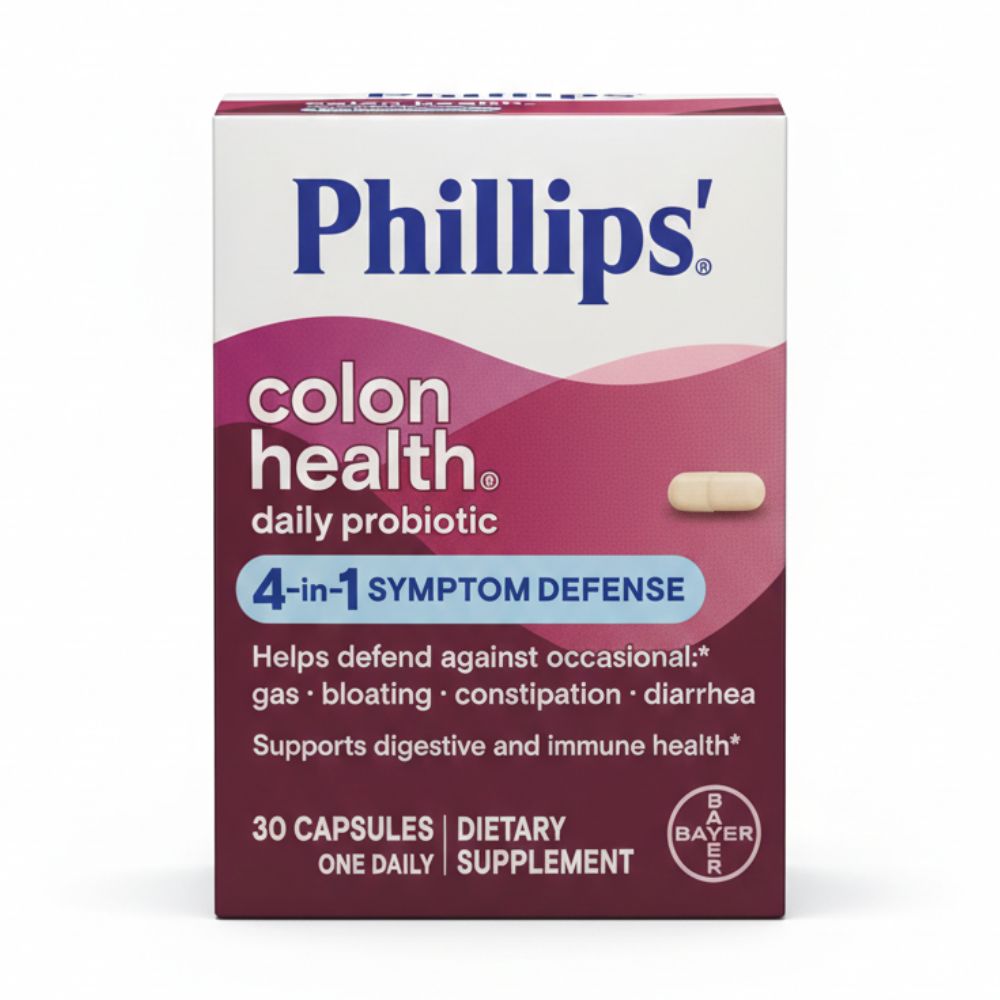 Phillips Colon Health 4 in 1 Symptom Defense 30 Capsules