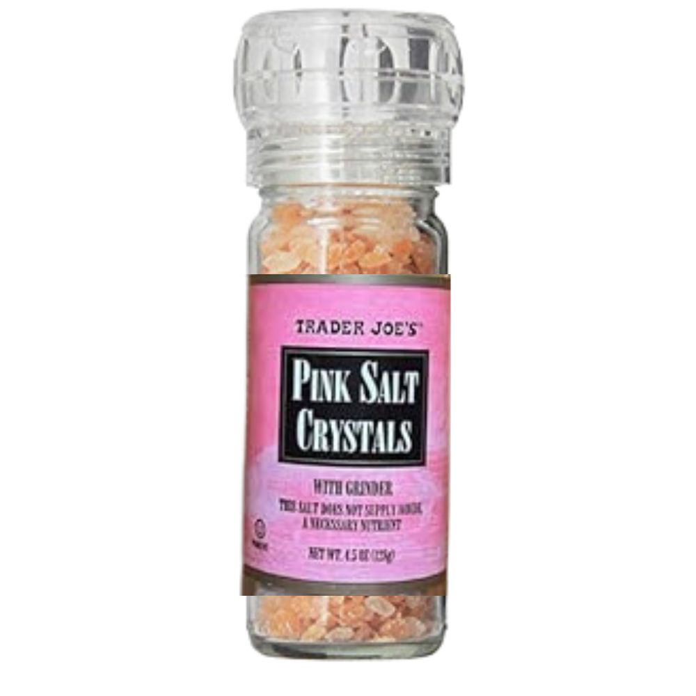 Trader Joe's Pink Salt Crystals with Grinder 128gr