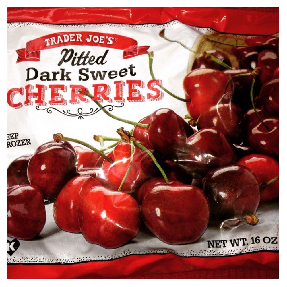 Trader Joe's Pitted Dark Sweet Cherries 454gr