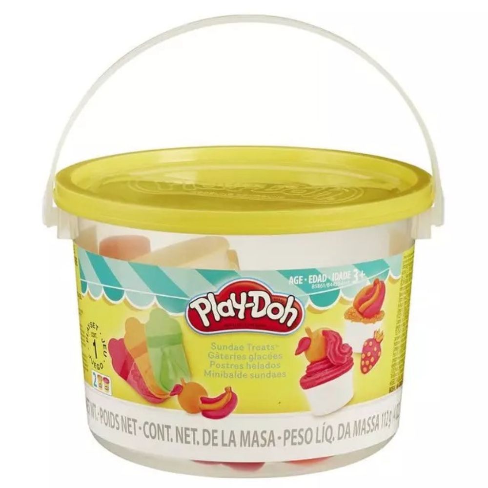 Play-Doh Play Mini Bucket Set Postres Y Helados 3+ 112g