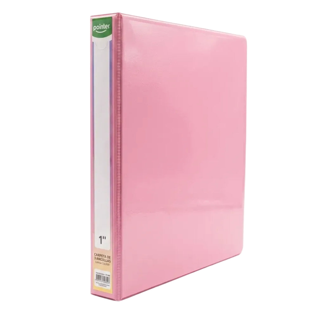 Pointer Carpeta De 3 Aros I Like Pastel Tamaño Carta 1" 1 Und